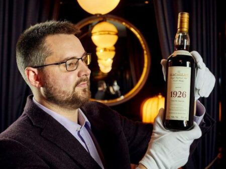 £1.2million expected in auction for rare bottle of Macallan 60-year-old